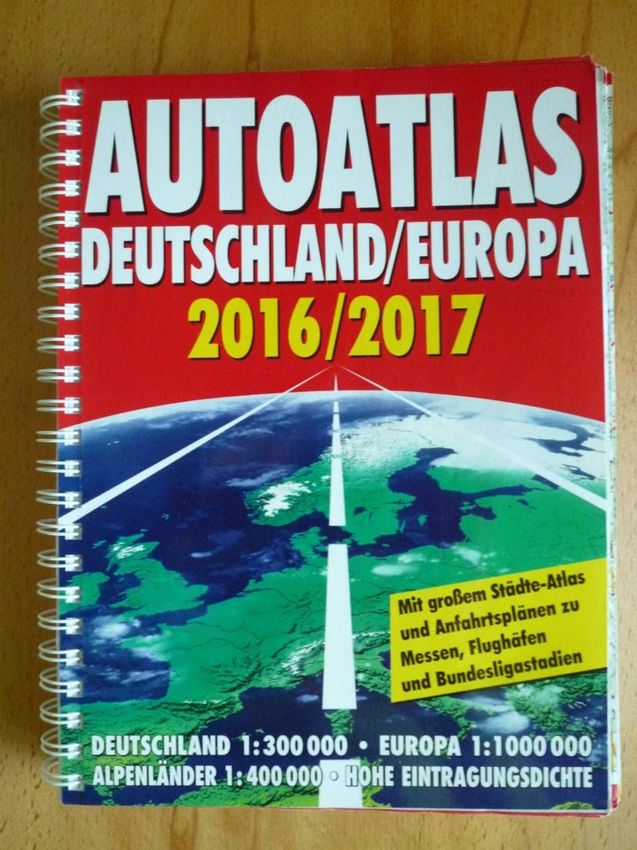 Autoatlas Deutschland Europa 2016/2017 Landkarte in Alheim