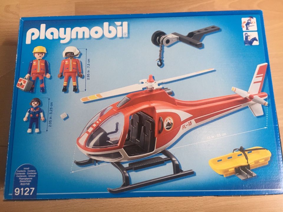 Playmobil Bergretter Helikopter / Hubschrauber in Rheine