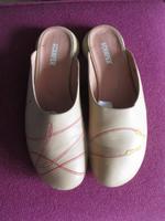 Camper Twins Clogs beige/rot Gr. 40 Nordrhein-Westfalen - Meschede Vorschau