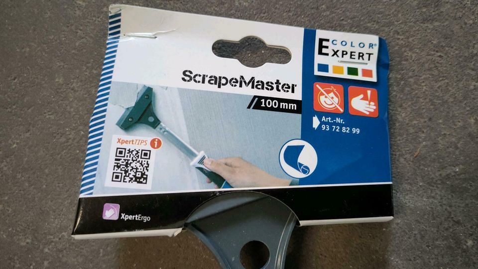 Tapetenschaber Renovieren ScrapeMaster 100 mm Color Expert Neu in Düren