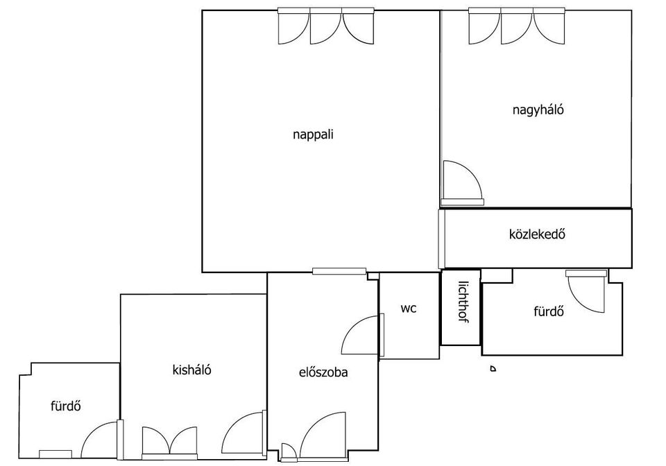 BUDAPEST, 14. Bezirk, 3-Zimmer Wohnung, Altbau, saniert, 67 m2 in Stadtbergen