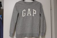 Sweatshirt GAP hellgrau mit weißem Aufdruck ca. Gr. 170/176 Baden-Württemberg - Filderstadt Vorschau