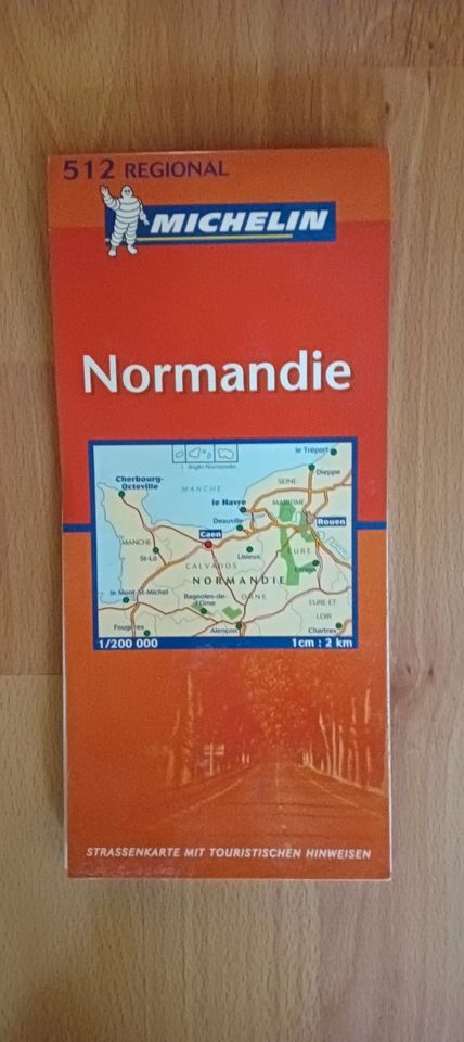 Mehrere Bretagne/Normandie Reiseführer + Karten, Urlaub kommt! in Viersen