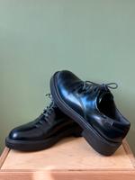 elegante Camper Schnürschuhe schwarz Leder NEU 38 Leipzig - Schleußig Vorschau