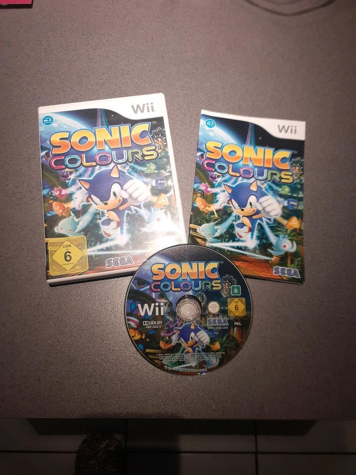 Wii Spiel Sonic Colours ohne Kratzer für Wii und Wii U in Berlin