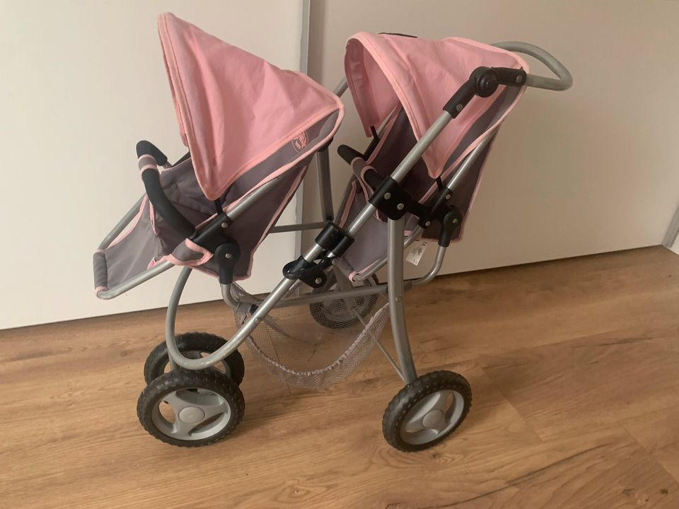 Baby Born Zwillings Kinderwagen Puppen in Stuttgart