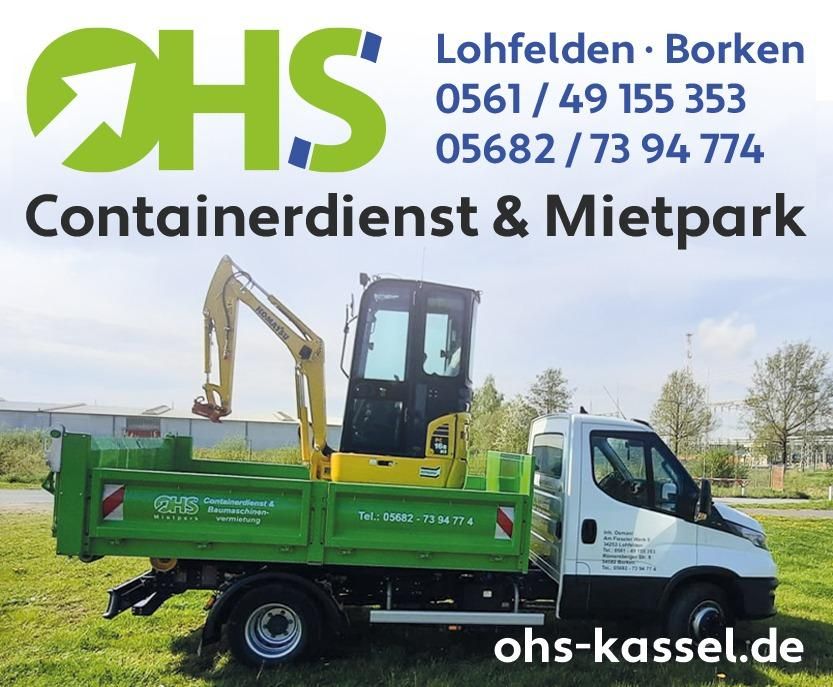 Vermietung /Verleih Bagger und Kleingeräte/Baumaschinenvermietung in Borken