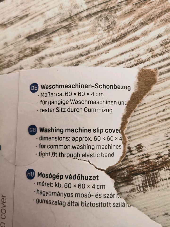 2 Stk. Waschmaschine / Trockner Schonbezug in Bassum