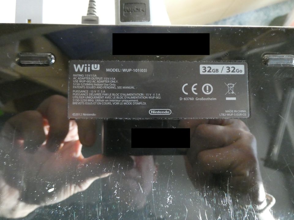 Verkauf meine Nintendo Wii U – Modell WUP-010(EUR) 32GB mit Zubeh in Berlin