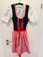 Kurzes Dirndl schwarz rot Größe 38 Niedersachsen - Georgsmarienhütte Vorschau