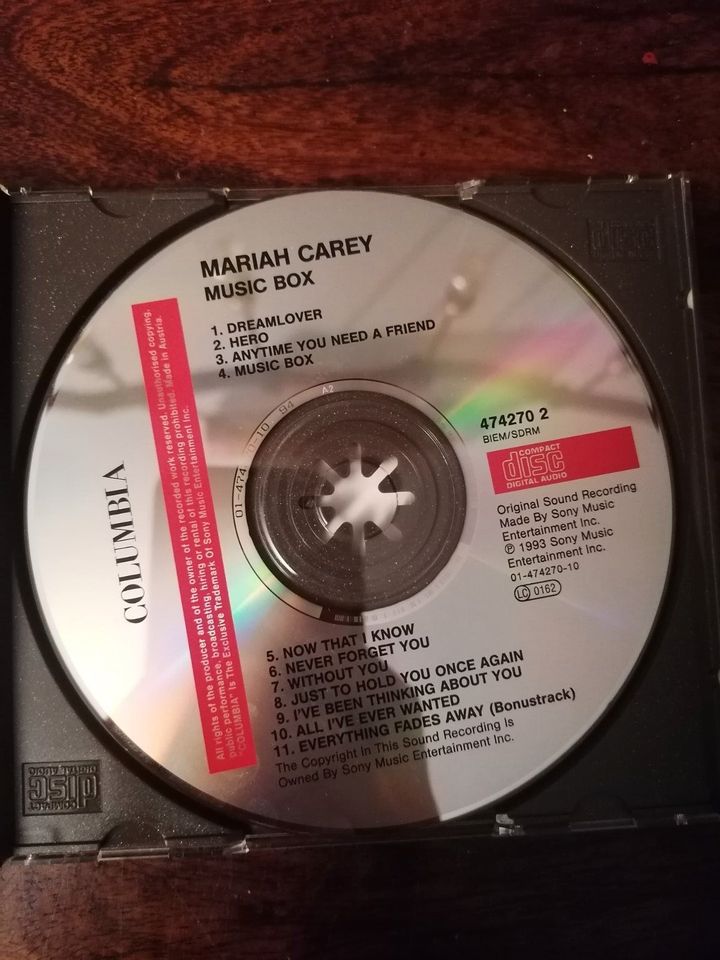 CD - Music Box - Mariah Carey in Euskirchen