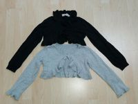 H&M Mädchen Bolero Gr. 122 128 Strickjacke Jacke C&A grau schwarz Nordrhein-Westfalen - Hamm Vorschau