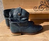 Stiefel Stiefeletten Sutor Gr. 38 blau - top Bayern - Hengersberg Vorschau