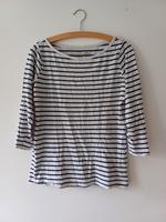 Shirt H&M gestreift blau weiß Streifen L organic logg dreiviertel Berlin - Friedenau Vorschau
