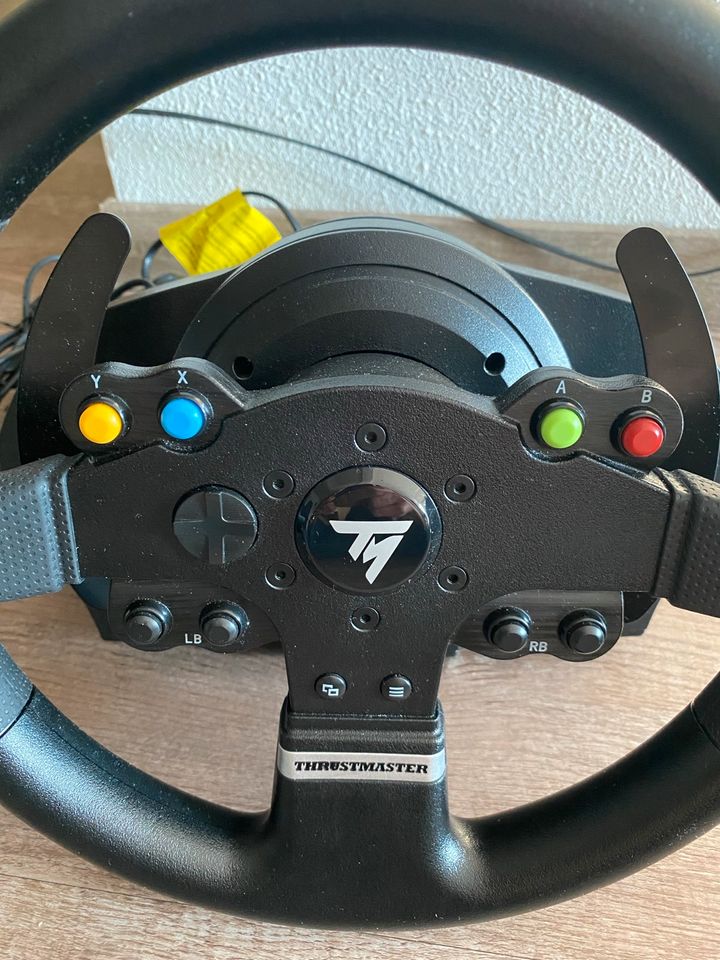 THRUSTMASTER TMX Gaming Lenkrad Turnier-Stil mit Pedale WIE NEU! in Schwäbisch Hall