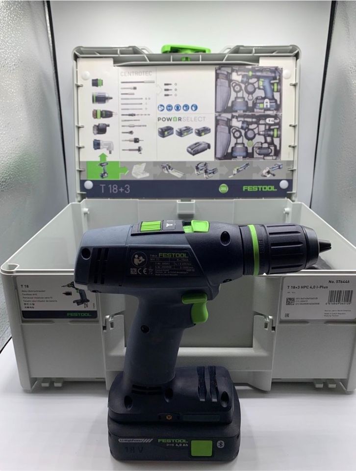 Festool Akku-Bohrschrauber T 18+ HPC 4,0 I-Plus in Lüdenscheid