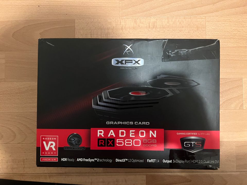 XFX AMD Radeon RX 580 GTS Black Edition 8GB in Vlotho