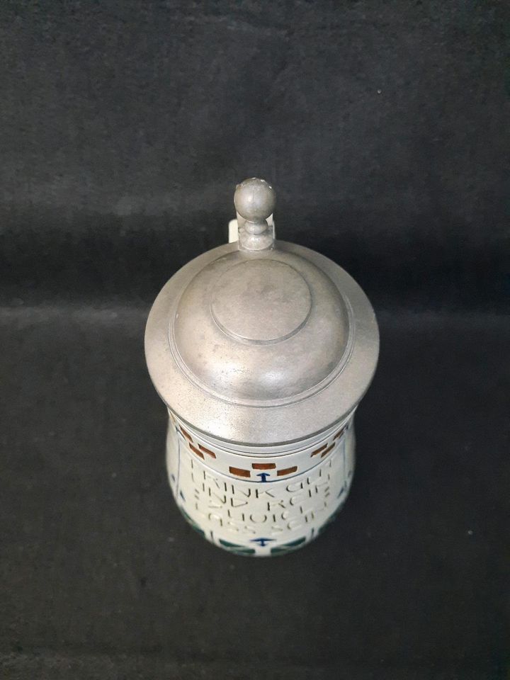 Antiker Jugendstil Bierkrug von Marzi & Remy 1773, 0,5L in Puchheim