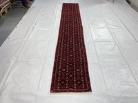 Läufer Teppich handgeknüpfter Perserteppich Hamedan 389x64 cm Neu Hamburg-Mitte - HafenCity Vorschau