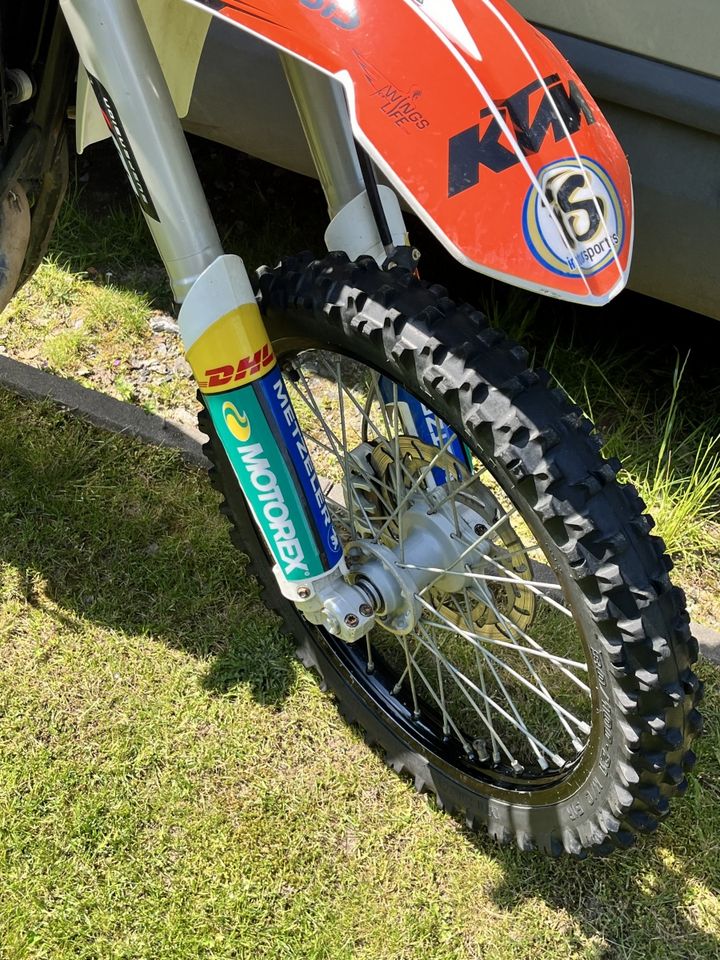 KTM SXF 250 EXC Optik Akrapovic Motocross Vollcross SX Motorrad in Coesfeld