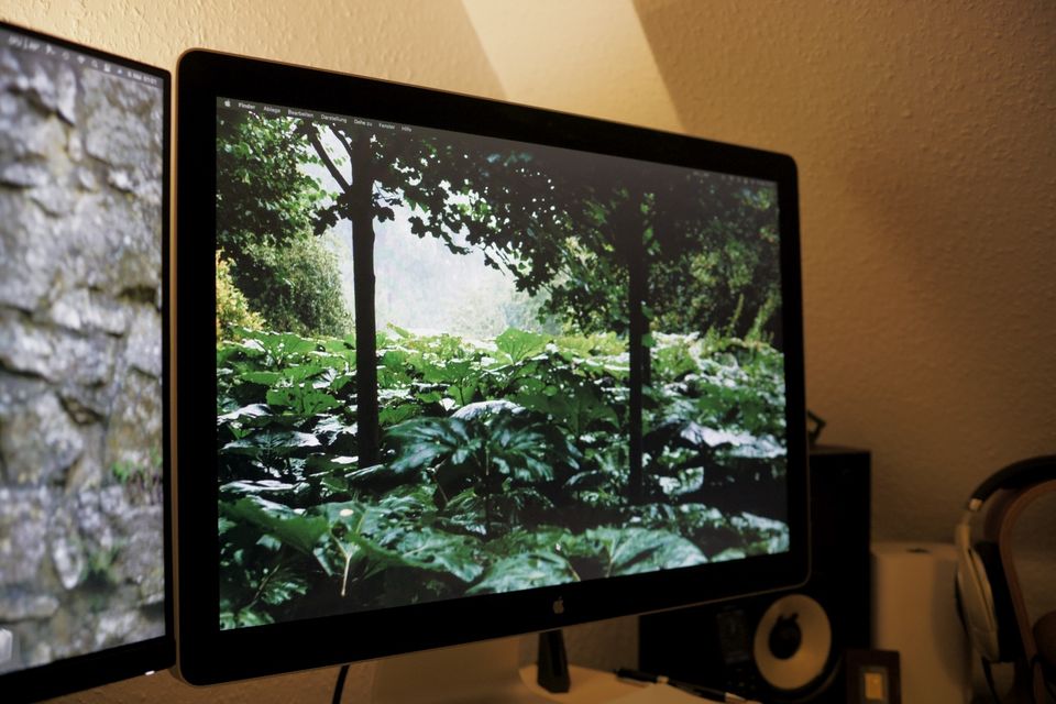 Apple Cinemadisplay 24" 2K DP, USB, Mikrofon & intigrierte Webcam in Leer (Ostfriesland)