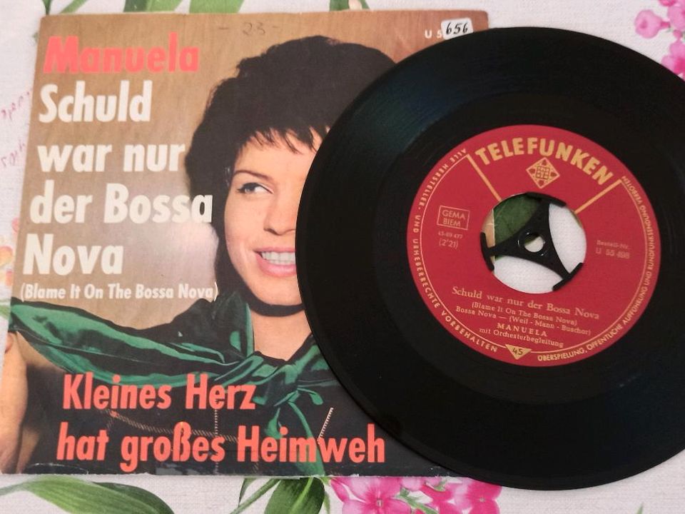 Manuela - Schuld war nur der Bossa Nova - Vinyl Single in Friesoythe