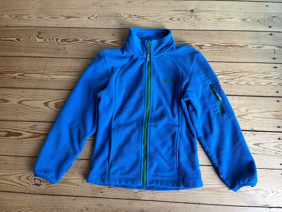 Trollkids Fleecejacke blau 128 „Oppdal XT“ in Hamburg