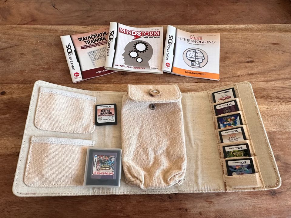 Nintendo DS Tasche + Spiele in Herzogenaurach