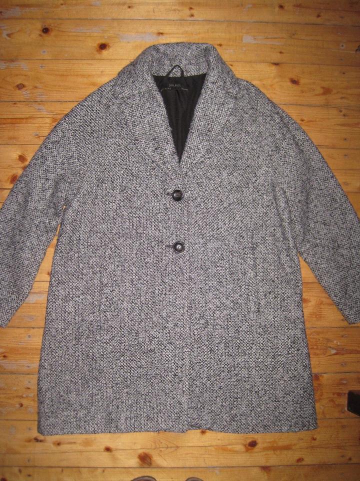 Zara Wolljacke meliert Kurzmantel Wolle Fischgrät Boho L in Hannover