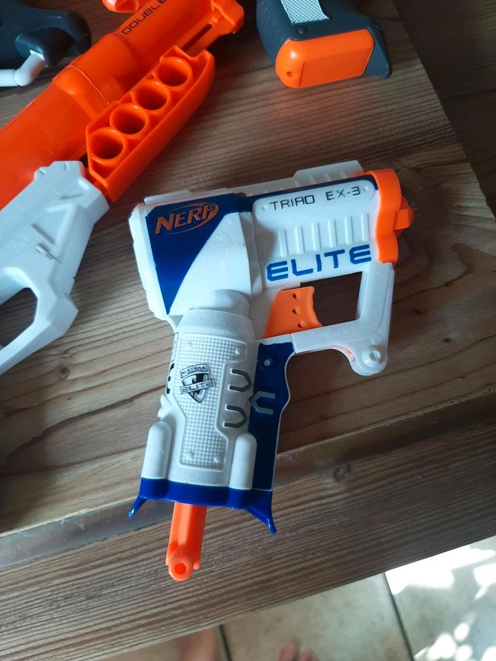 Nerf Set 7teilig plus Munition in Brüggen