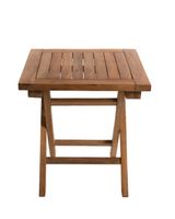 Teak Beistelltisch/Hocker 50x50 cm klappbar TGF-058 Duisburg - Duisburg-Mitte Vorschau