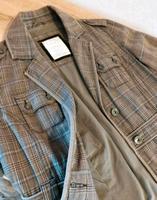 Soccx Damen Jacke Blazer 40 L Baumwolle braun beige Brandenburg - Potsdam Vorschau