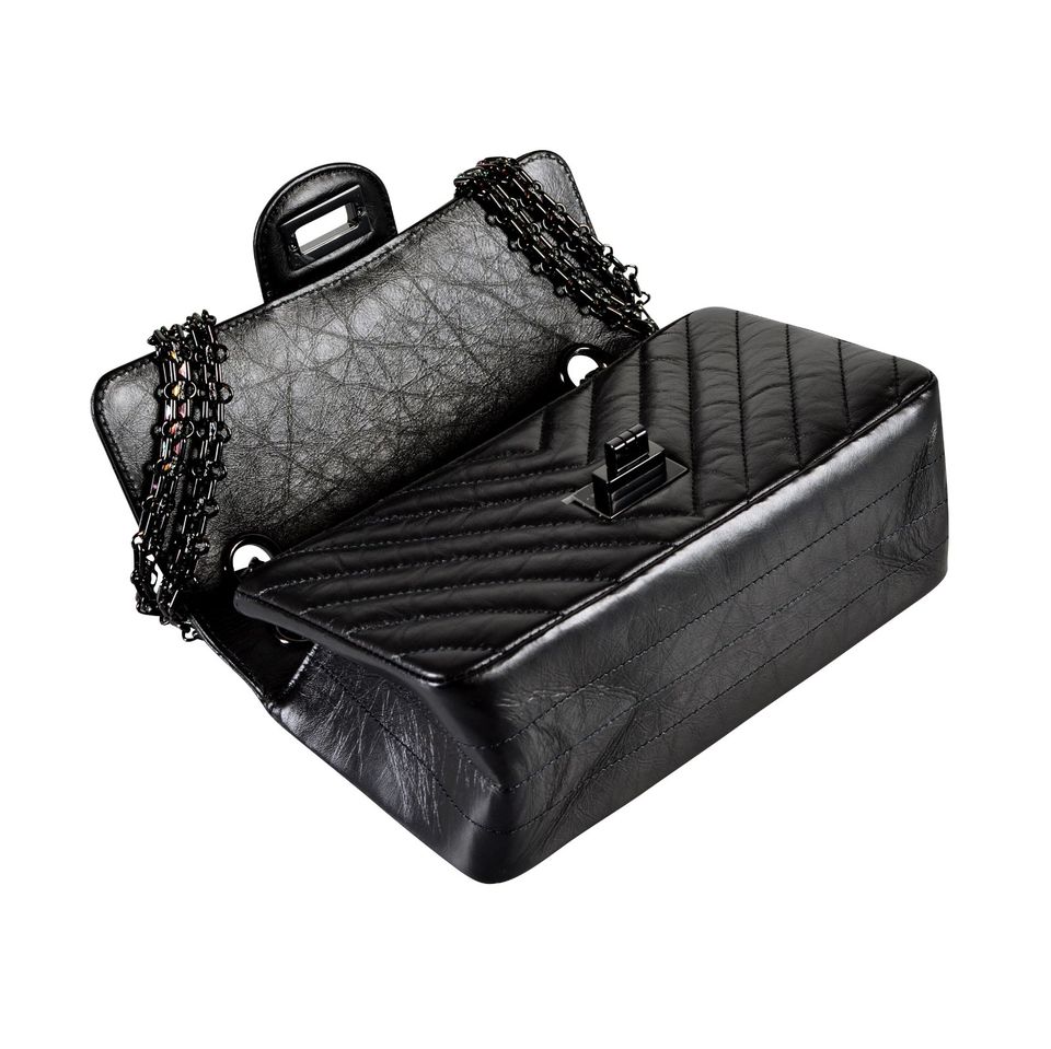 CHANEL 2.55 So Black Reissue Mini Flap Bag Classic Timeless in Memmingen