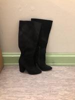 Even&Odd Stiefel Leder Schwarz Größe 38 Velourleder Hamburg-Nord - Hamburg Eppendorf Vorschau