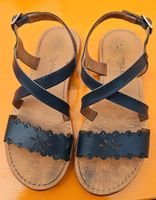 Wunderschöne französische Sandalen von Cyrillus dunkelblau Bayern - Kitzingen Vorschau
