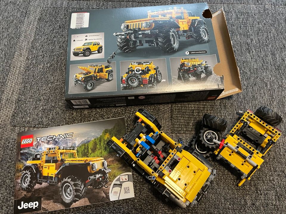 Lego Technic Jeep Wrangler 42122 nicht vollständig in Bad Schwartau