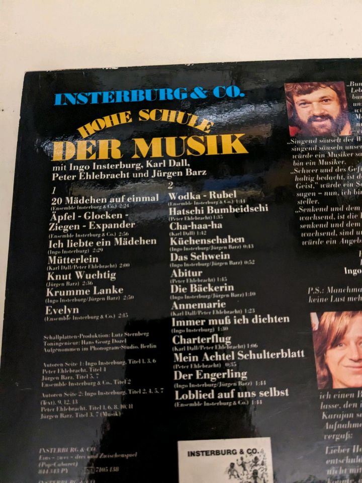 LP - Vinyl - Insterburg & Co. - Hohe Schule Der Musik in Weyhe