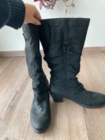 Rieker schwarze Damen Winterstiefel Größe 42 Bayern - Graben (Lechfeld) Vorschau