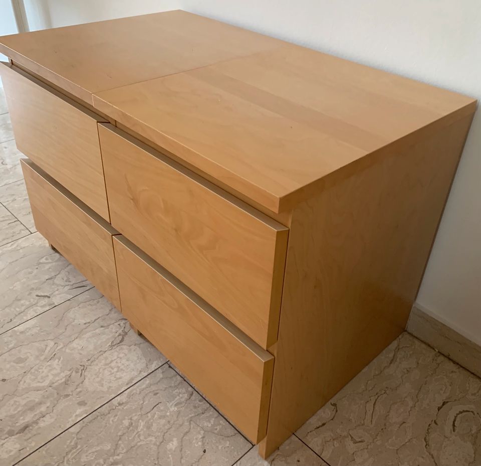 1x Ikea Malm Kommode Schrank  Nachttisch in Bönningstedt