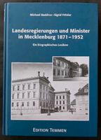 Buch Landesregierungen und Minister in Mecklenburg 1871-1952 Bad Doberan - Landkreis - Bad Doberan Vorschau