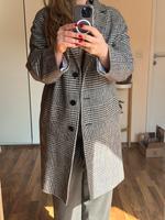 Calvin Klein Mantel Grau M/28 Midi coat classic wolle wool Düsseldorf - Pempelfort Vorschau