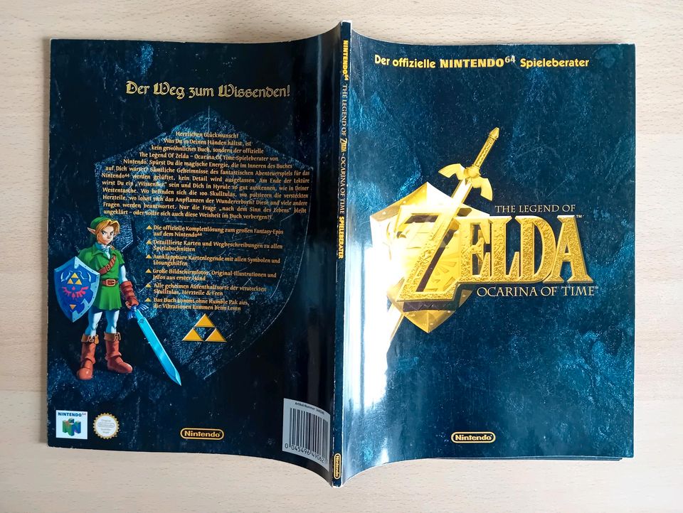 The Legend Of Zelda The Windwaker+Ocarina Of Time +Lösungsbücher in Hamburg