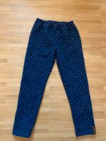 Gefütterte Leggings topolino 122/128  blau mit Pünktchen Bayern - Freising Vorschau