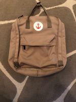 Ostsee Rucksack eckig Marine Beige Anker Niedersachsen - Sachsenhagen Vorschau