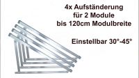 4x PV Solarmodul Halterungen / Aufständerungen / bis 120cm Sachsen - Oberschöna Vorschau