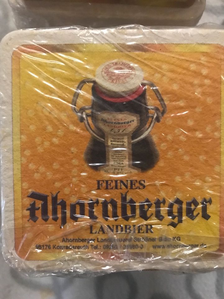 Bierdeckel Ahornberger Landbier 8 pro Sorte in Quickborn