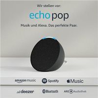 Echo Pop, Kompakter und smarter WLAN- und Bluetooth-Lautsprecher! Hessen - Stadtallendorf Vorschau