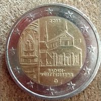 2 Euro Sondermünze Deutschland 2013 Baden - Württemberg Kloster Sachsen - Freiberg Vorschau