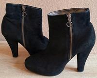 Schöne Stiefeletten in Wildlederoptik mit hohem Absatz Nordrhein-Westfalen - Marl Vorschau