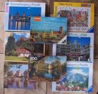 7 vollständige und gut erhaltene Puzzle wie abgebildet. 2 x 1500, Rheinland-Pfalz - Bubenheim Vorschau